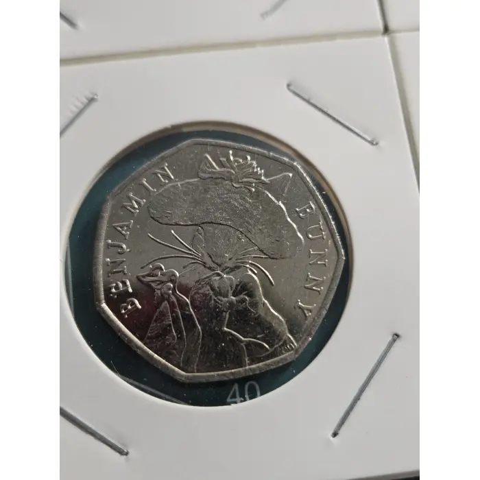 2017 tales of Peter rabbit 50 pence set