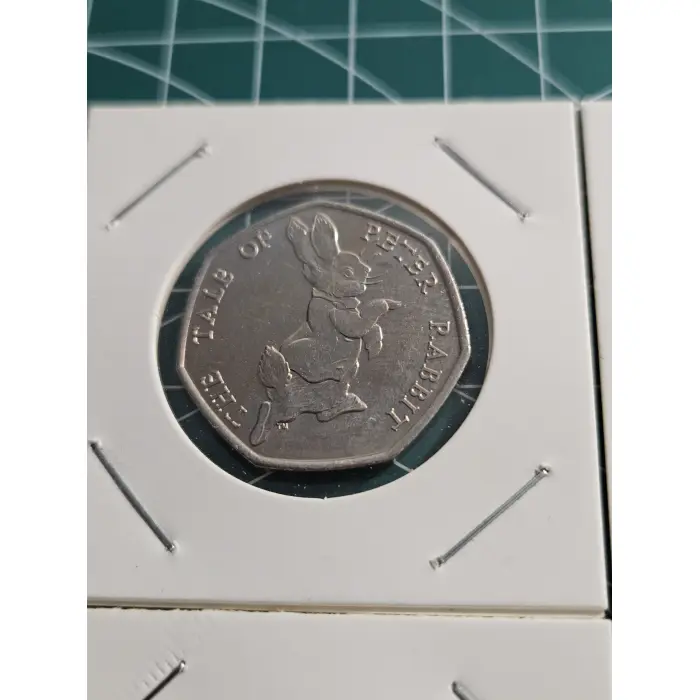 2017 tales of Peter rabbit 50 pence set