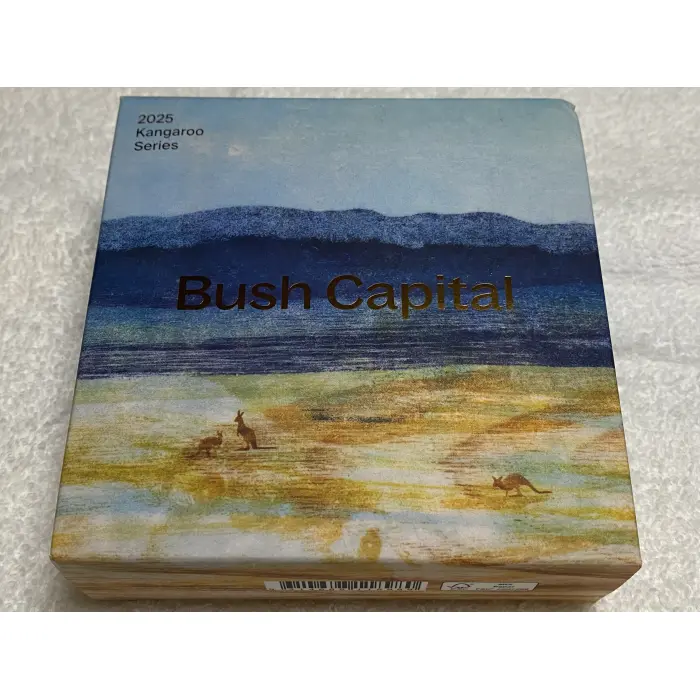 2025 $1 Bush Capital Kangaroo Series 1oz .99 Silver Proof