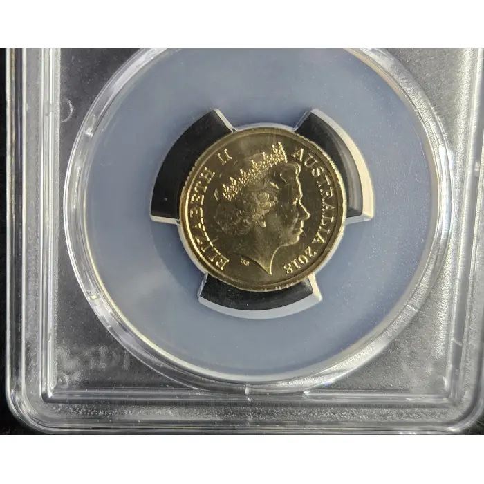 2018 C Armistace Centenary colourised MS67 $2