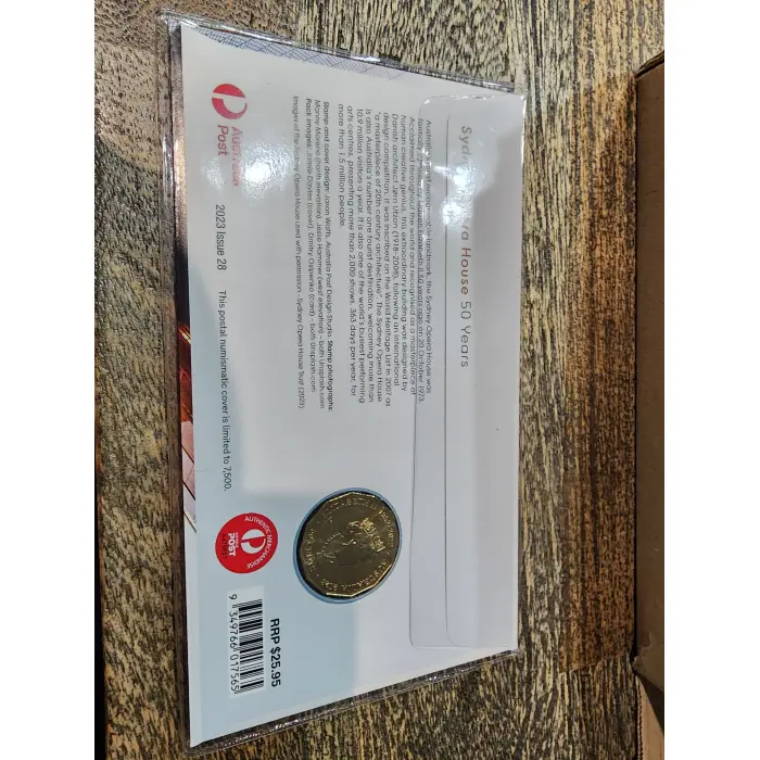 2023 Sydney Opera House 50 years PNC 50c