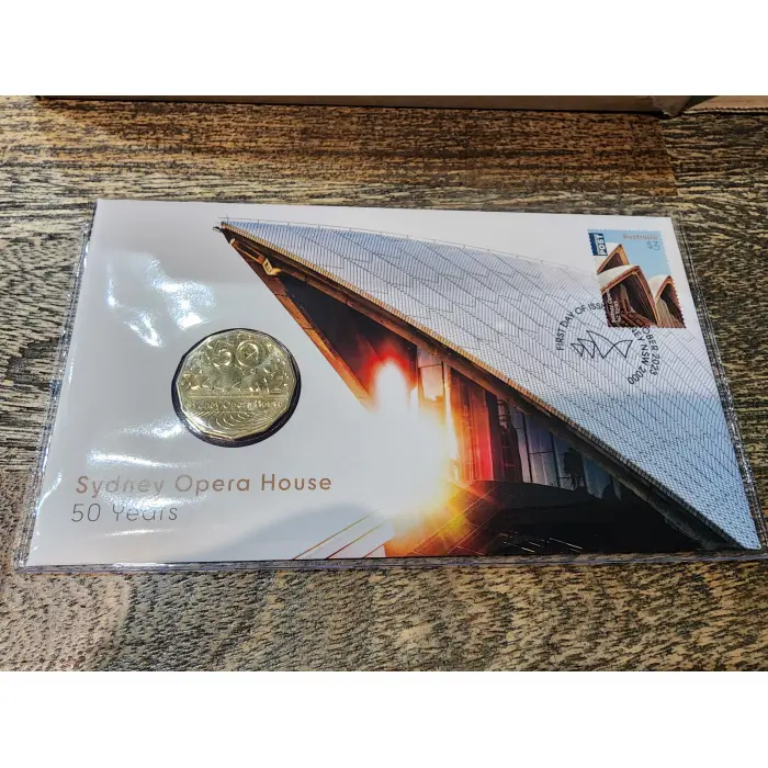 2023 Sydney Opera House 50 years PNC 50c
