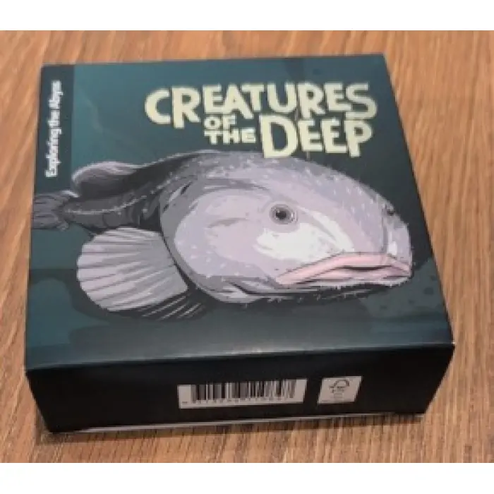 Creatures of the Deep.   Silver "Blob Fish".