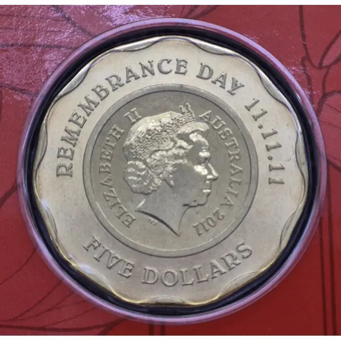 2011 $5 Remembrance Poppy