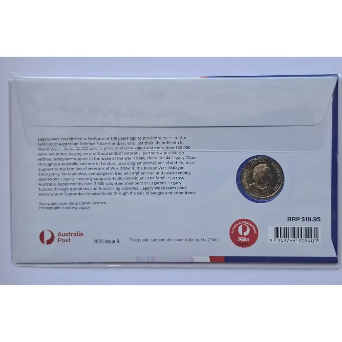 2023 $1 Centenary of Legacy PNC