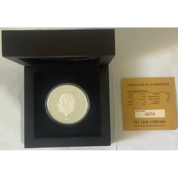 2026 Australian Native Leafcutter Bee 1oz Silver Proof Hologram Coin-COA 75 & 76