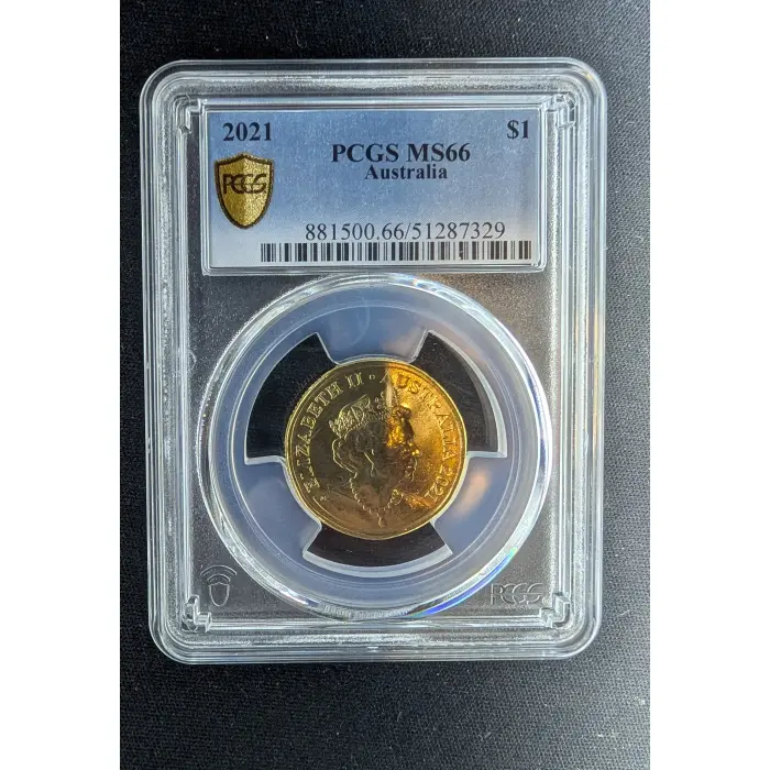 2021 $1 MOB OF ROOS MS66