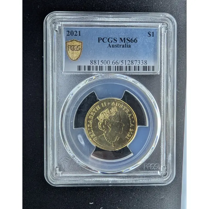 2021 $1 MOB OF ROOS MS66