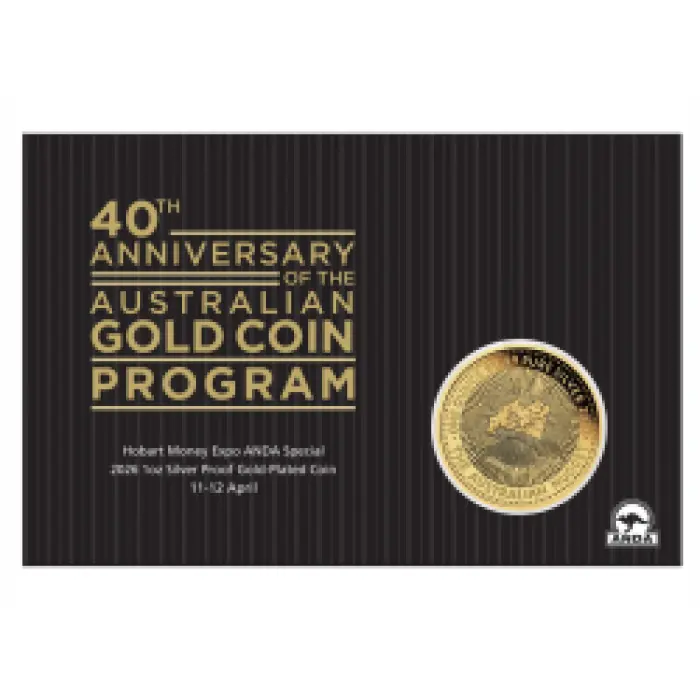 2026 Hobart Money Expo Special Australian Nugget 40th Anniversary 1oz Silver 
