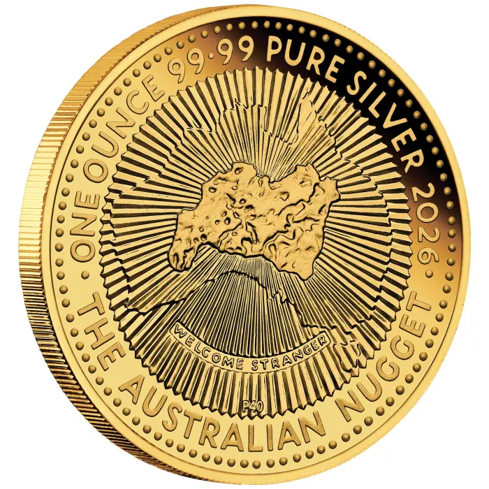 2026 Hobart Money Expo Special Australian Nugget 40th Anniversary 1oz Silver 