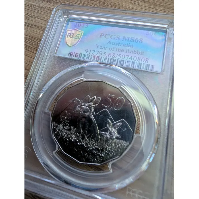 2023 Year of the rabbit PCGS ms68