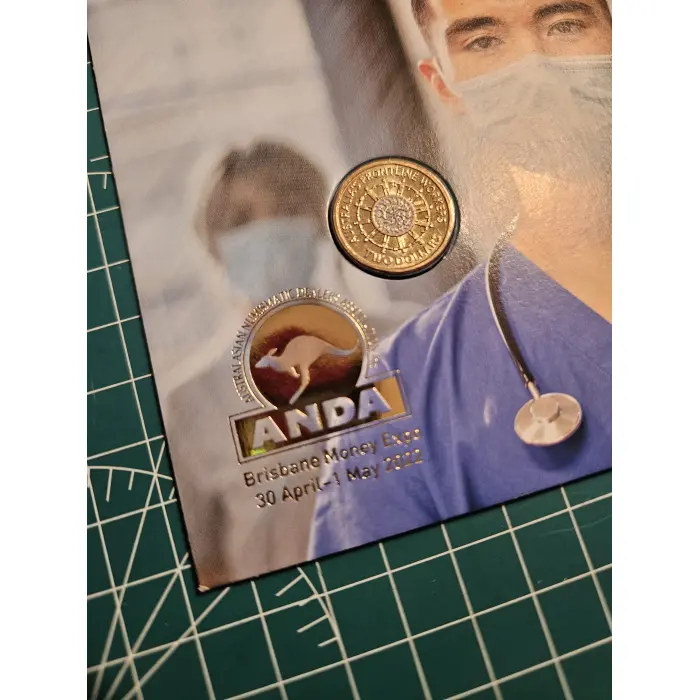2022 Brisbane money expo ANDA overprint pnc frontline workers $2