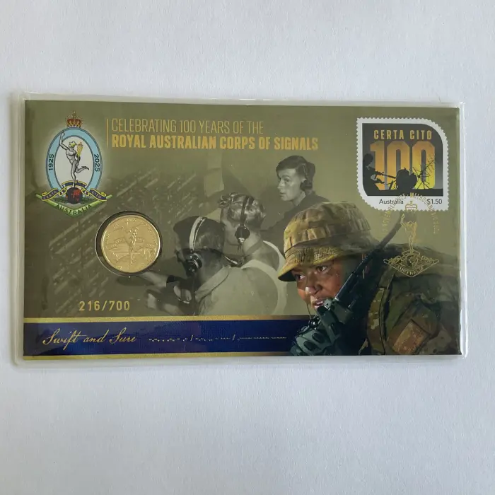 2025 PNC Australia Impressions Corps of Signals Limited Ed #216/700