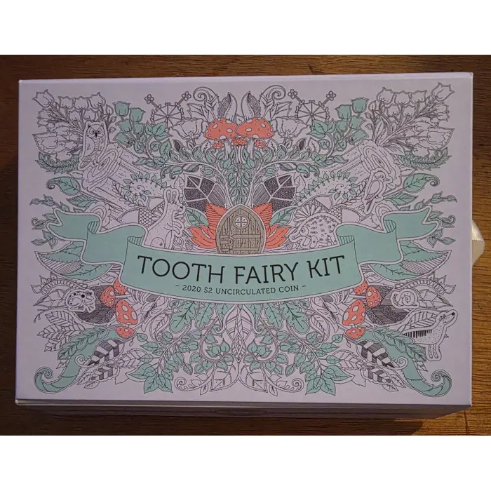 2020 Tooth Fairy Kit – $2 Uncirculated Coin – Royal Australian Mint (Toned Coin)
