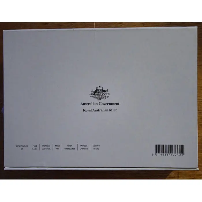 2020 Tooth Fairy Kit – $2 Uncirculated Coin – Royal Australian Mint (Toned Coin)