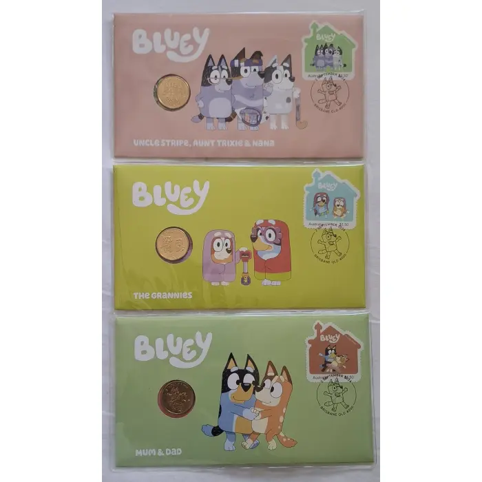 2024 $1 Bluey PNC Set