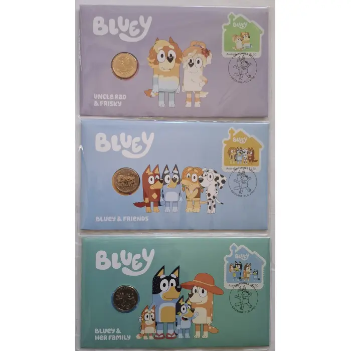 2024 $1 Bluey PNC Set