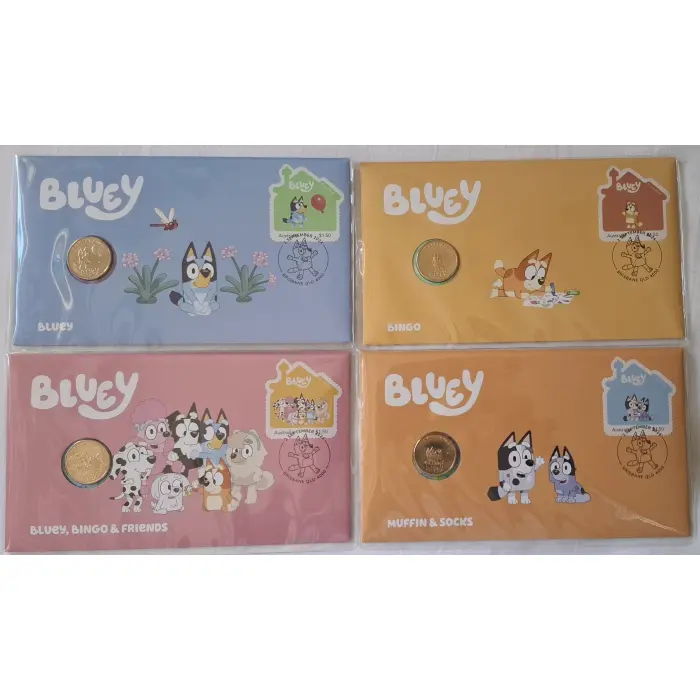 2024 $1 Bluey PNC Set