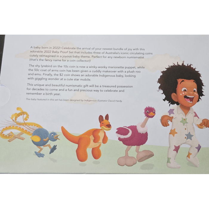 Royal Australian Mint Baby Coins 2022 Proof Year Set
