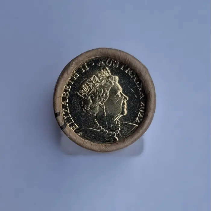  2022 $2 Honeybee Premium H/T Coloured Mint Roll (25 Coins)