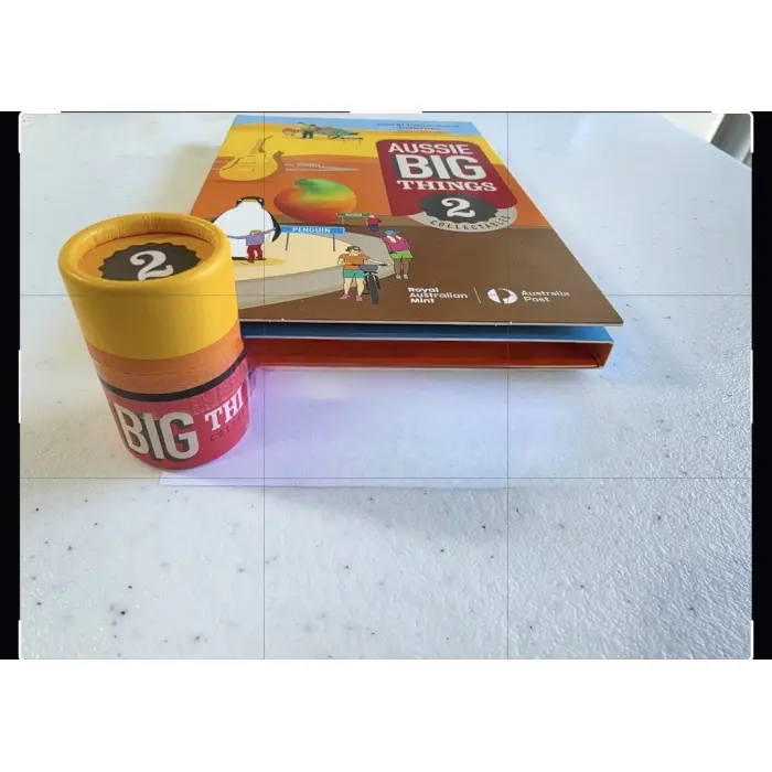 2025 Aussie Big Things 2 Folder & Tub Set $1 Unopened 