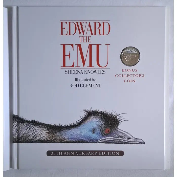 2023 20c Edward The Emu- 35th Anniversary Special Edition Coin Book