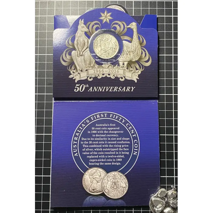 50th Anniversary Downies 1966 50 Cent - 2016  Release