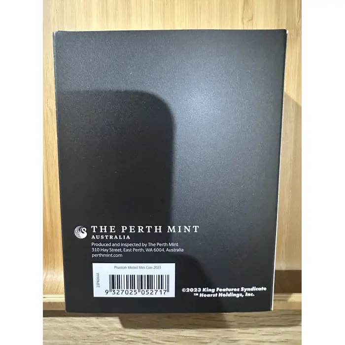 2023 THE PHANTOM 1oz Colored SILVER MINTED MINI 