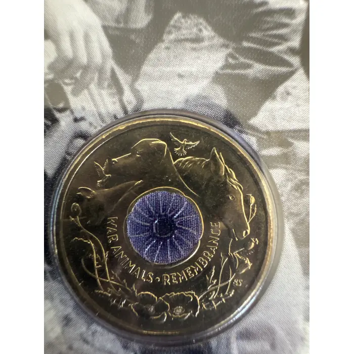 2024 $2 WAR ANIMALS PURPLE POPPY PNC