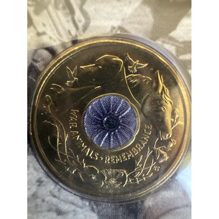 2024 $2 WAR ANIMALS PURPLE POPPY PNC