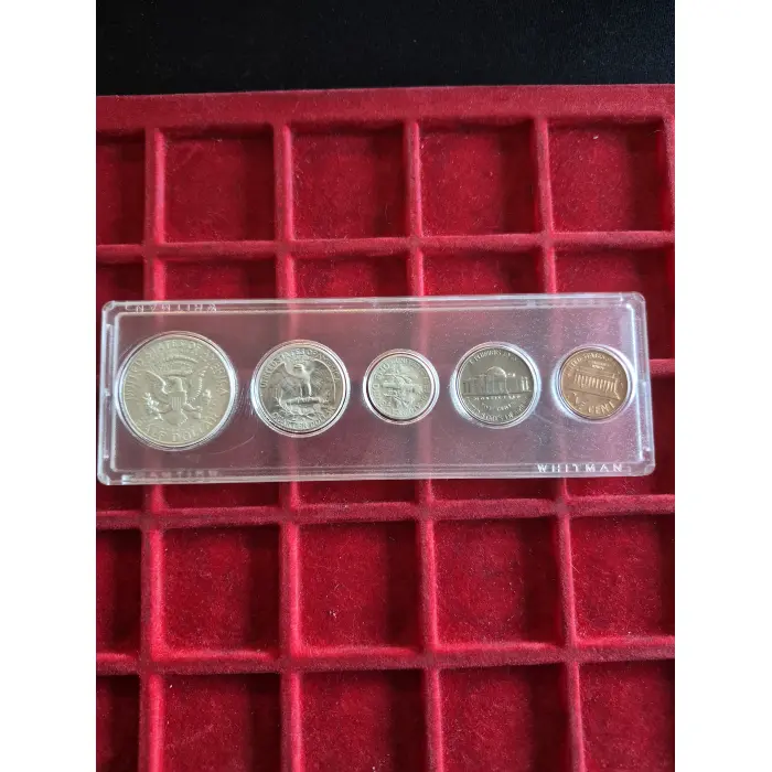 1964 USA MINT SET 🇺🇸  (LAST YEAR OF THE 90% SILVER SERIES.)