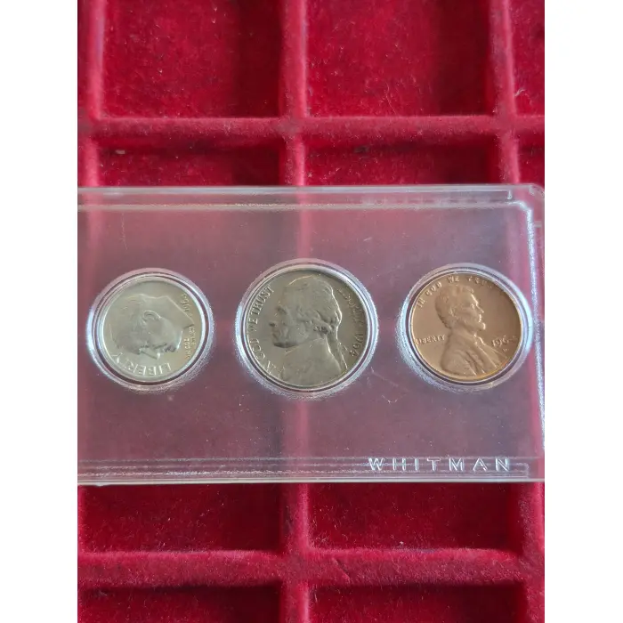 1964 USA MINT SET 🇺🇸  (LAST YEAR OF THE 90% SILVER SERIES.)