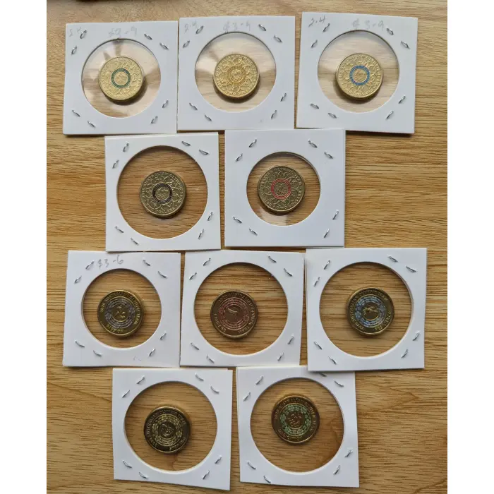 2 Sets of Olympic $2 Coins 2016 & 2020