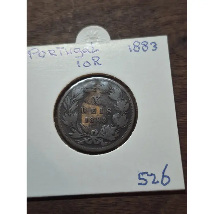 1883 10 REIS PORTUGAL 🇵🇹  