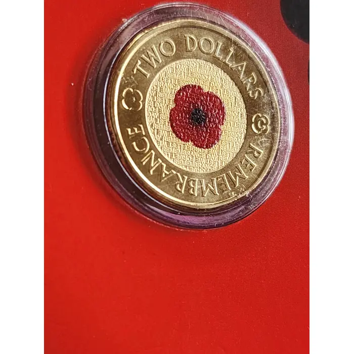 2022 red poppy capsule and card