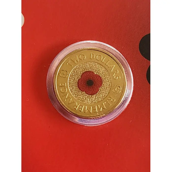 2022 red poppy capsule and card