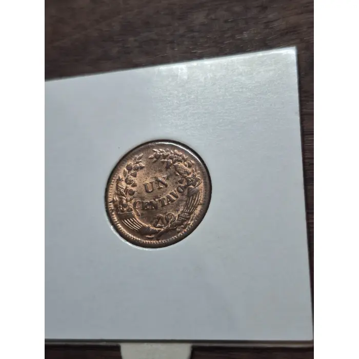 1944 1 CENT PERU UNC