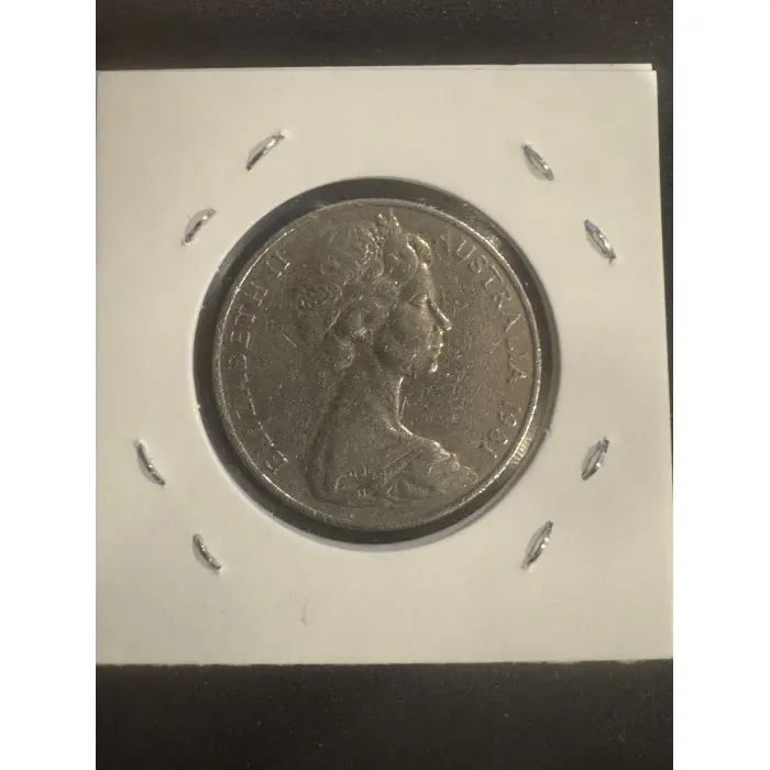 1981 Australian 20 cent Coin - RCM 3 1/2 Claw