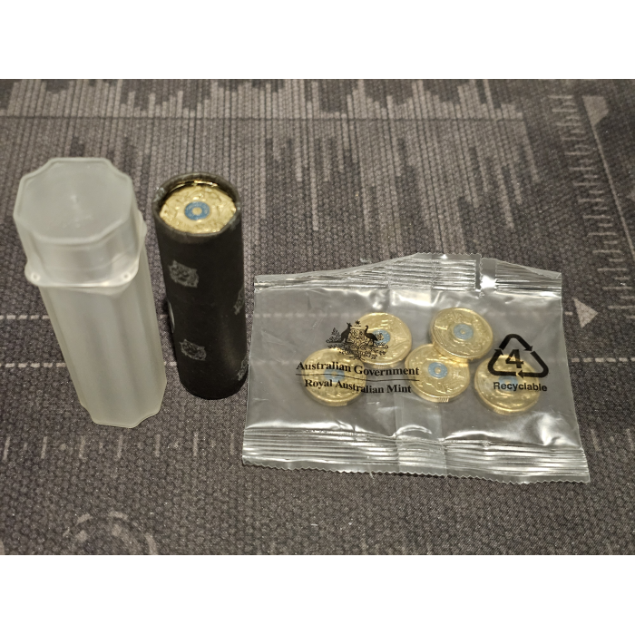 2021 $2 Ambulance Service Cotton & Co Certified Coin Roll  & RAM bag of 5 coi