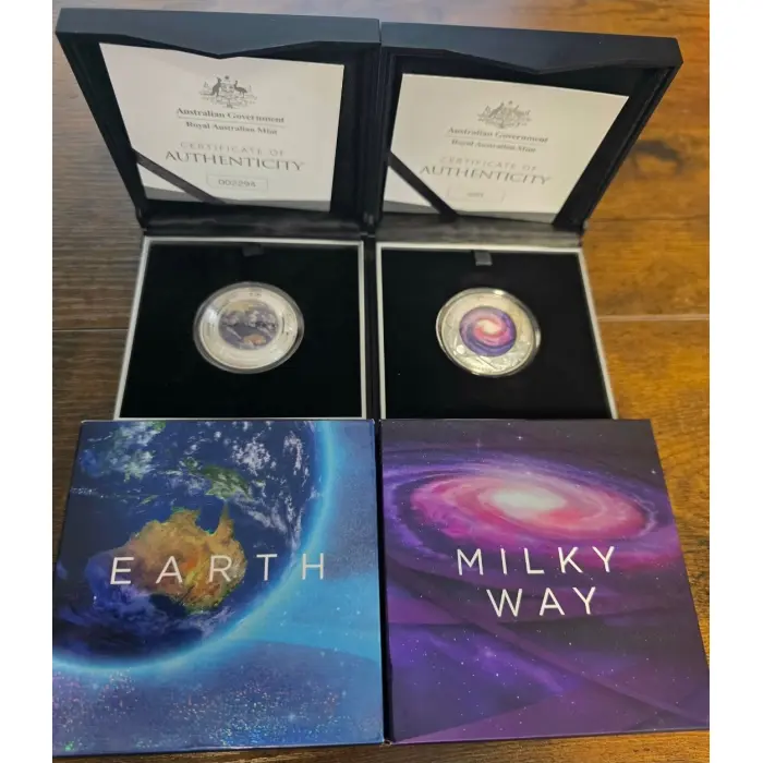 🌍 EARTH & BEYOND 1oz Domed Coin Set – FULL COLLECTION 🌌