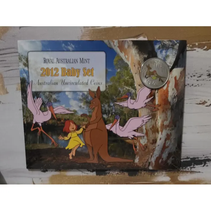 2012 Royal Australian Mint Uncirculated Baby Coin Set - Dot & the Kangaroo