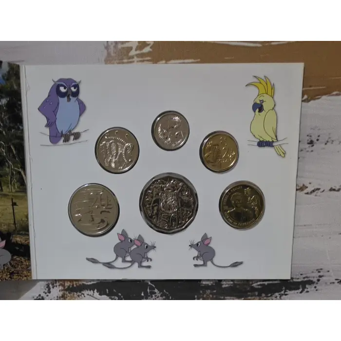 2012 Royal Australian Mint Uncirculated Baby Coin Set - Dot & the Kangaroo