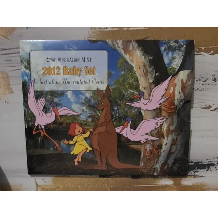 2012 Royal Australian Mint Uncirculated Baby Coin Set - Dot & the Kangaroo