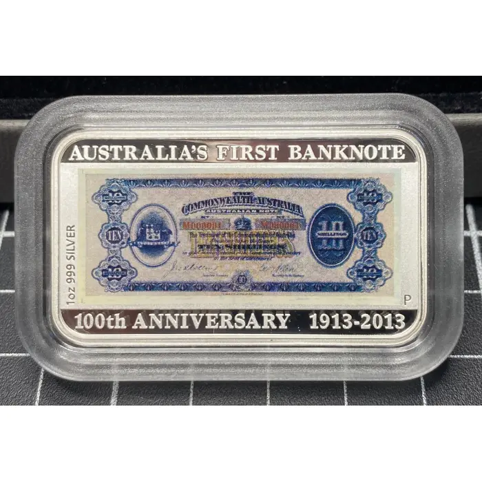 2013 AUSTRALIA’S FIRST BANKNOTE 100th ANNIVERSARY