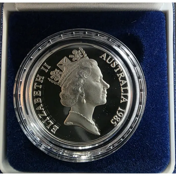 1985 - "Victoria" State Series Silver Proof $10 Coin 