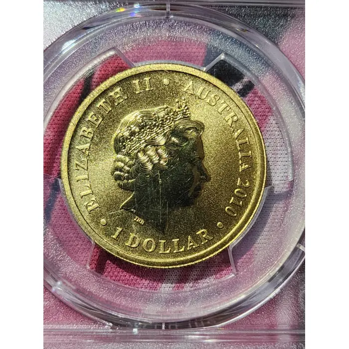 2010 BURKE &WILLS PCGS ms65