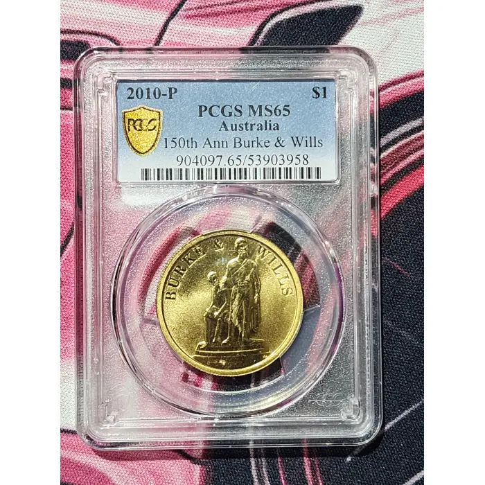 2010 BURKE &WILLS PCGS ms65