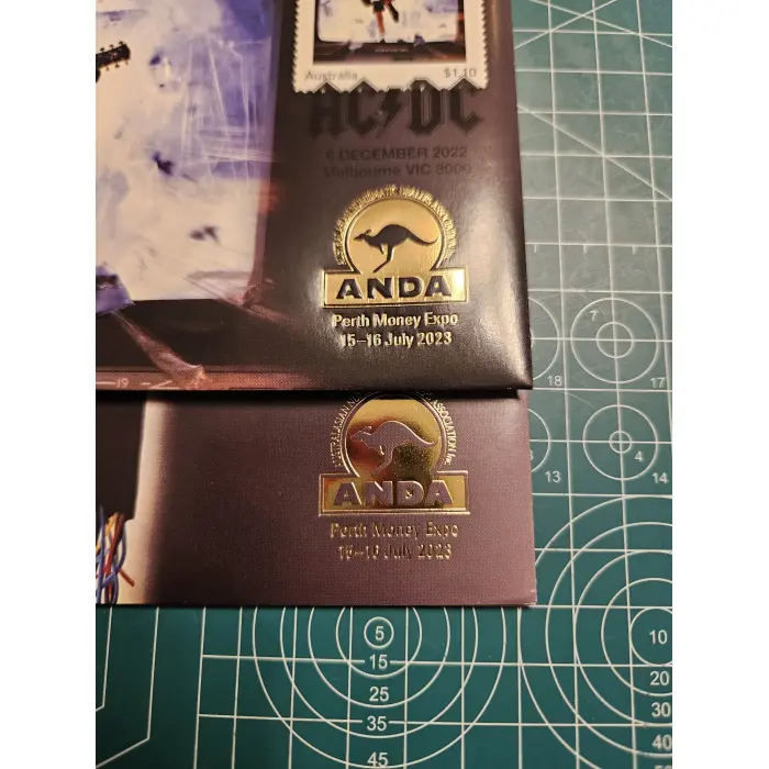 2023 Perth money expo ANDA AC/DC overprints matching numbers 