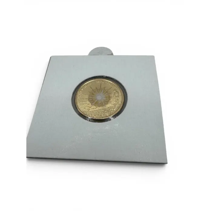 UNCIRCULATED DAWN SERVICE $2 COIN IN 2X2 FLIP