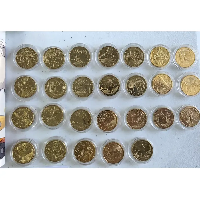 2022 Great Aussie Coin Hunt 3 Folder & Tube Set $1